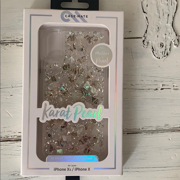 case-mate Accessories - Casemate Mother of Pearl iPhone XS phone case